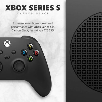 Microsoft - Xbox Series S 1TB All-Digital Console  - Black - Ohberri