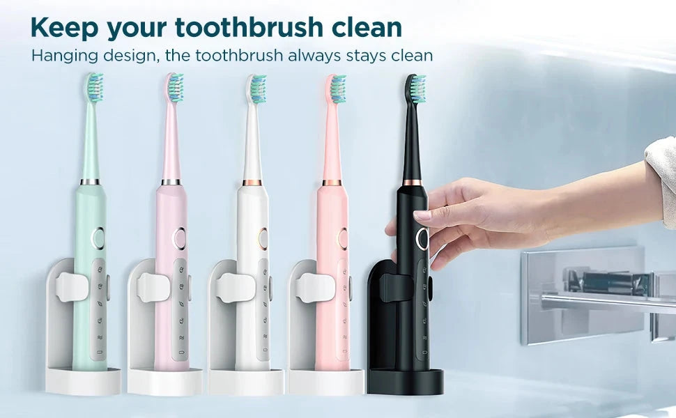 Sonic Electric Toothbrush for Adults - Rechargeable Electronic Toothbrushes Ohberri