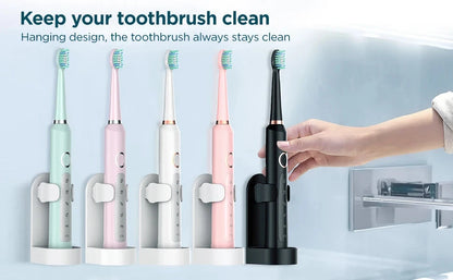 Sonic Electric Toothbrush for Adults - Rechargeable Electronic Toothbrushes Ohberri