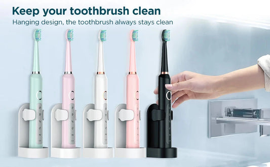Sonic Electric Toothbrush for Adults - Rechargeable Electronic Toothbrushes Ohberri