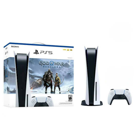 PlayStation 5 Console – God of War Ragnarök Bundle Disc White - Ohberri