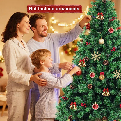 Classic Pine Tree 7FT/8FT Pre-Artificial Christmas Tree Ohberri