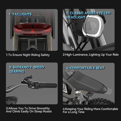 R19 Max Electric Motorcycles 3000W Brushless Gearless Motors 72V40AH Lithium Battery Ohberri
