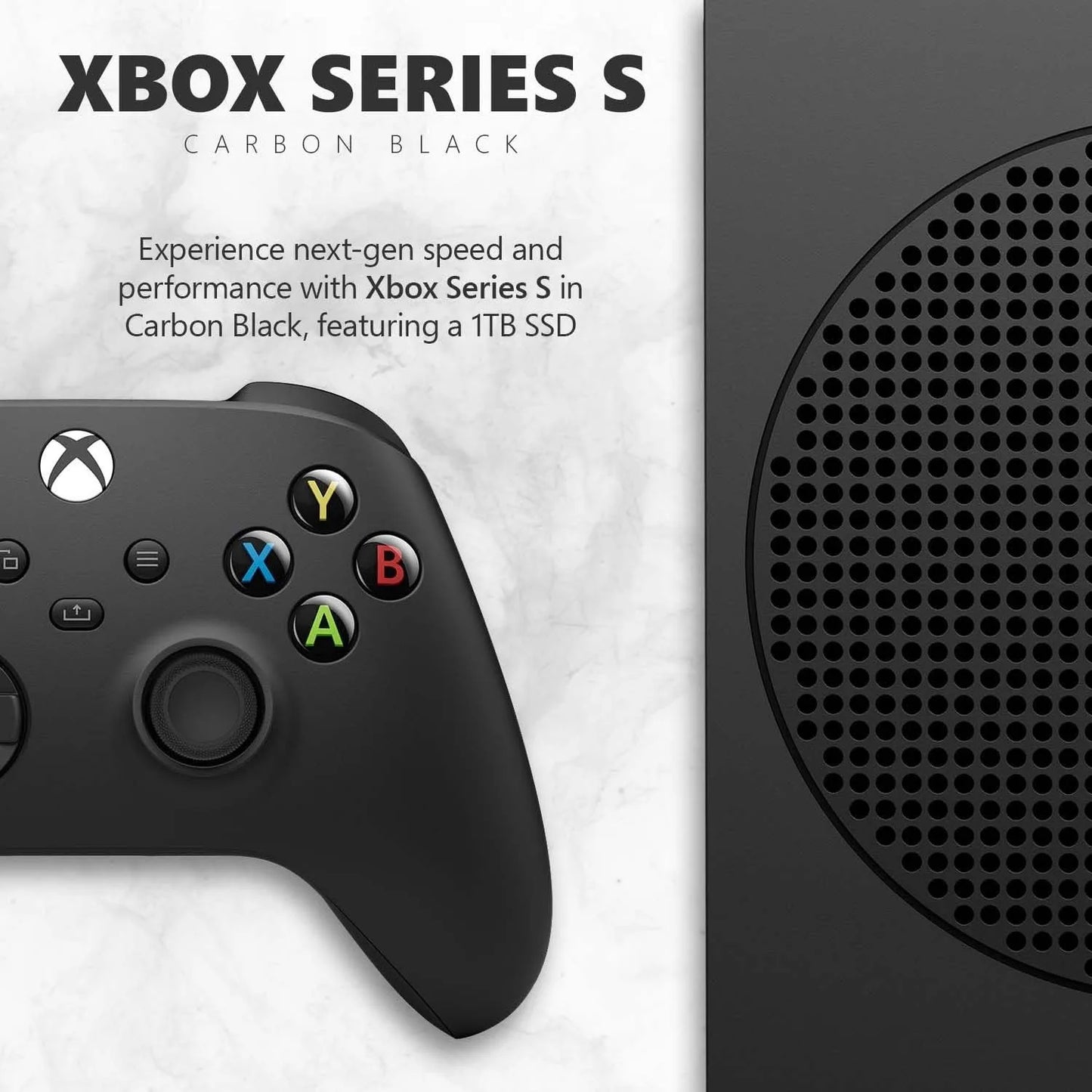 Microsoft - Xbox Series S 1TB All-Digital Console  - Black - Ohberri
