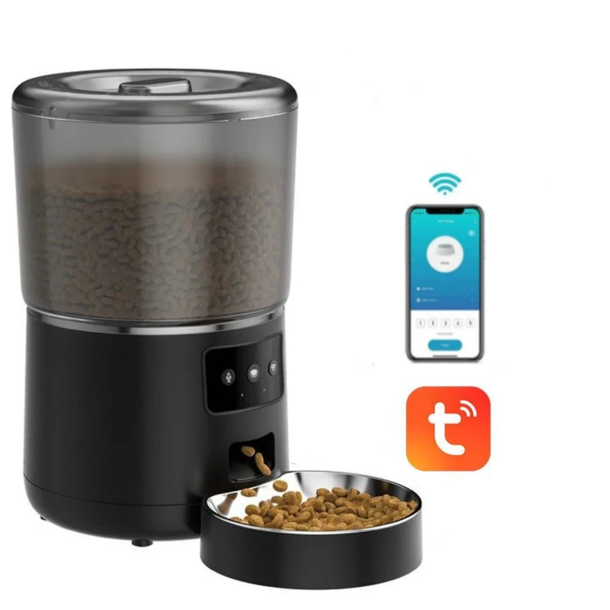 4L Automatic smart pet feeder Ohberri