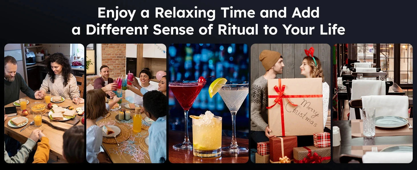 Commercial Slushy Machine 3Lx2 Tank Margarita Maker Stainless Steel Ohberri