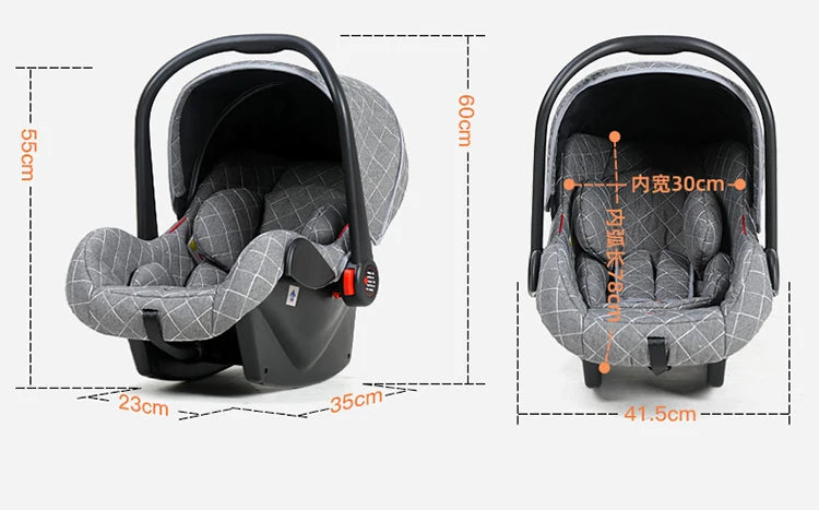 3 in 1 High Landscape Stroller - Ohberri