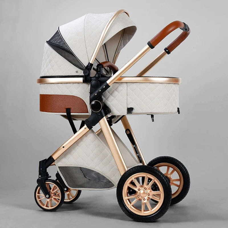 3 in 1 High Landscape Stroller - Ohberri