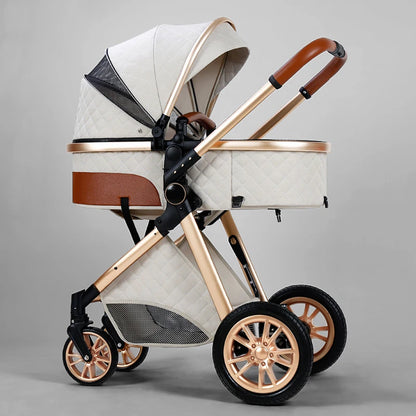 3 in 1 High Landscape Stroller - Ohberri