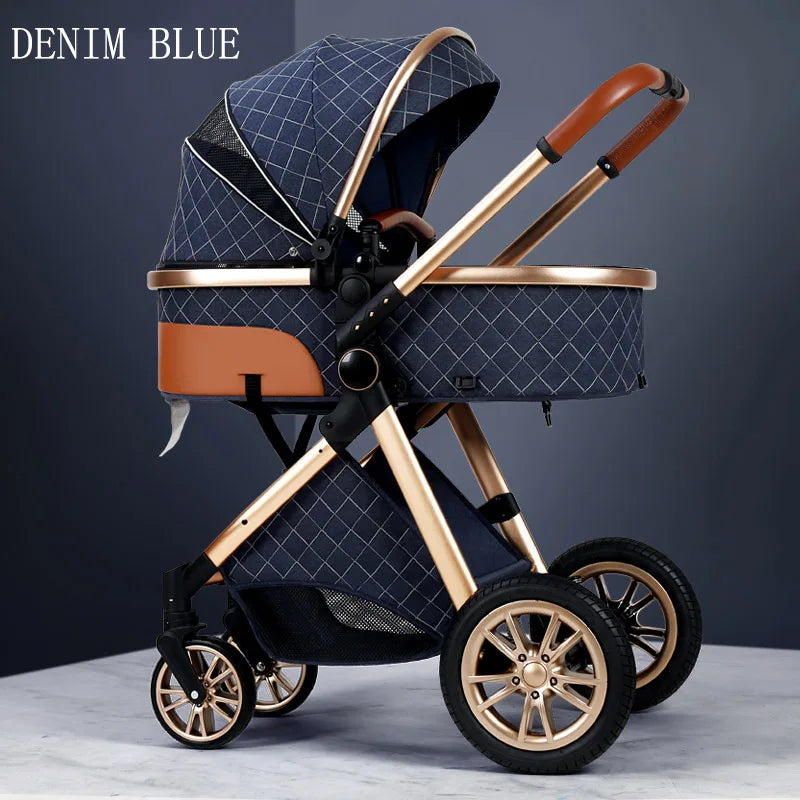 3 in 1 High Landscape Stroller - Ohberri