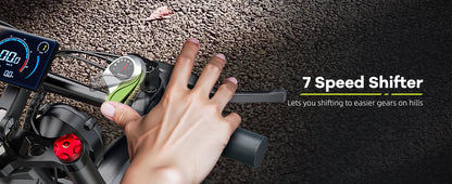 High speed electric ebike for adults, 52V ebike,40AH battery ,full suspension bicycle,hydraulic ebike,fat tyre 26inch 3000W - Ohberri