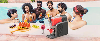 Slushie Machine with Self-Cleaning Function No Ice Needed 7 Preset Programs Ohberri