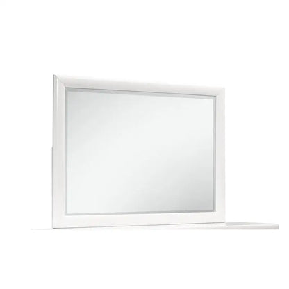 Queen Bedroom Set 5PC White - Modern - Ohberri