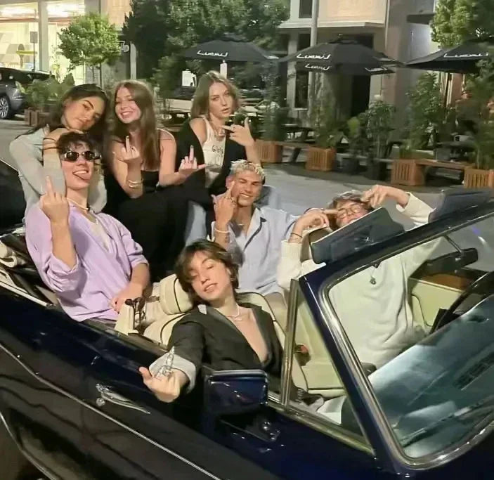 Hooded Sweatshirt and Sweatpants Set Ohberri