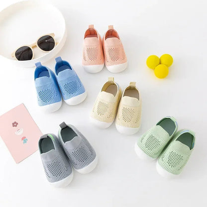 Breathable Knitted Kid Casual Shoes Ohberri