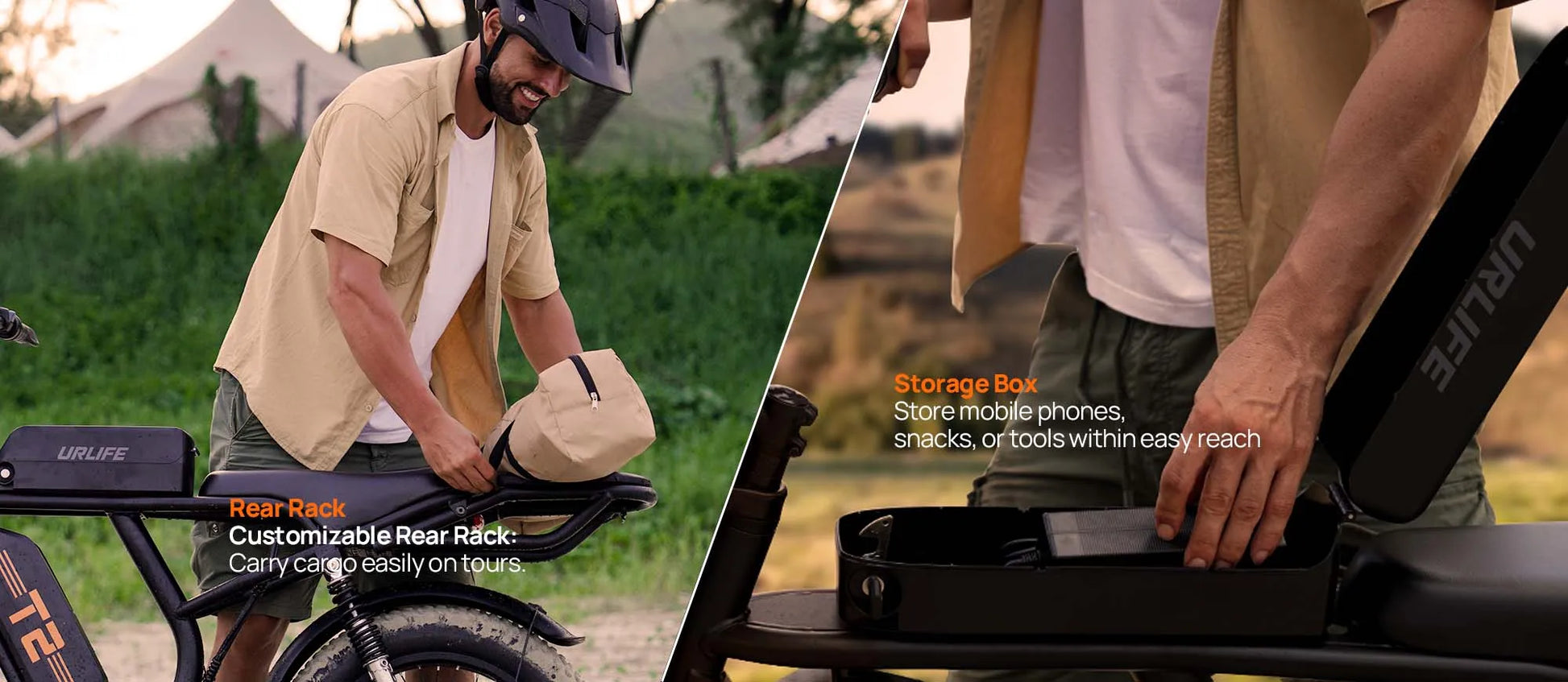 1500W Peak Electric Mountain Bike 48V 15.6Ah 28MPH 100 Mile Range 20X4" Fat Tire - Ohberri