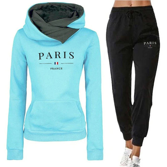 Women's Tracksuit Long Sleeve Sweatpants Ohberri