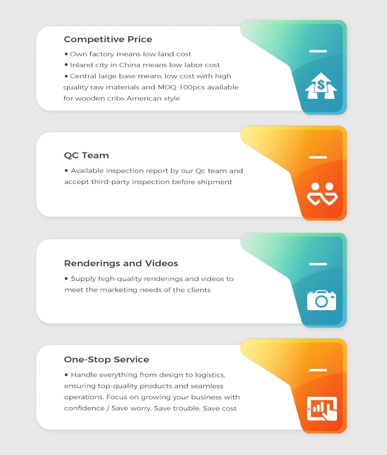 High-Quality Height Adjustable Baby Crib Bed - Ohberri