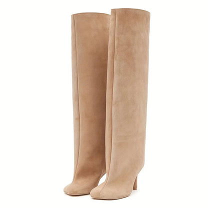 Women's Suede Knee High Boots Ohberri