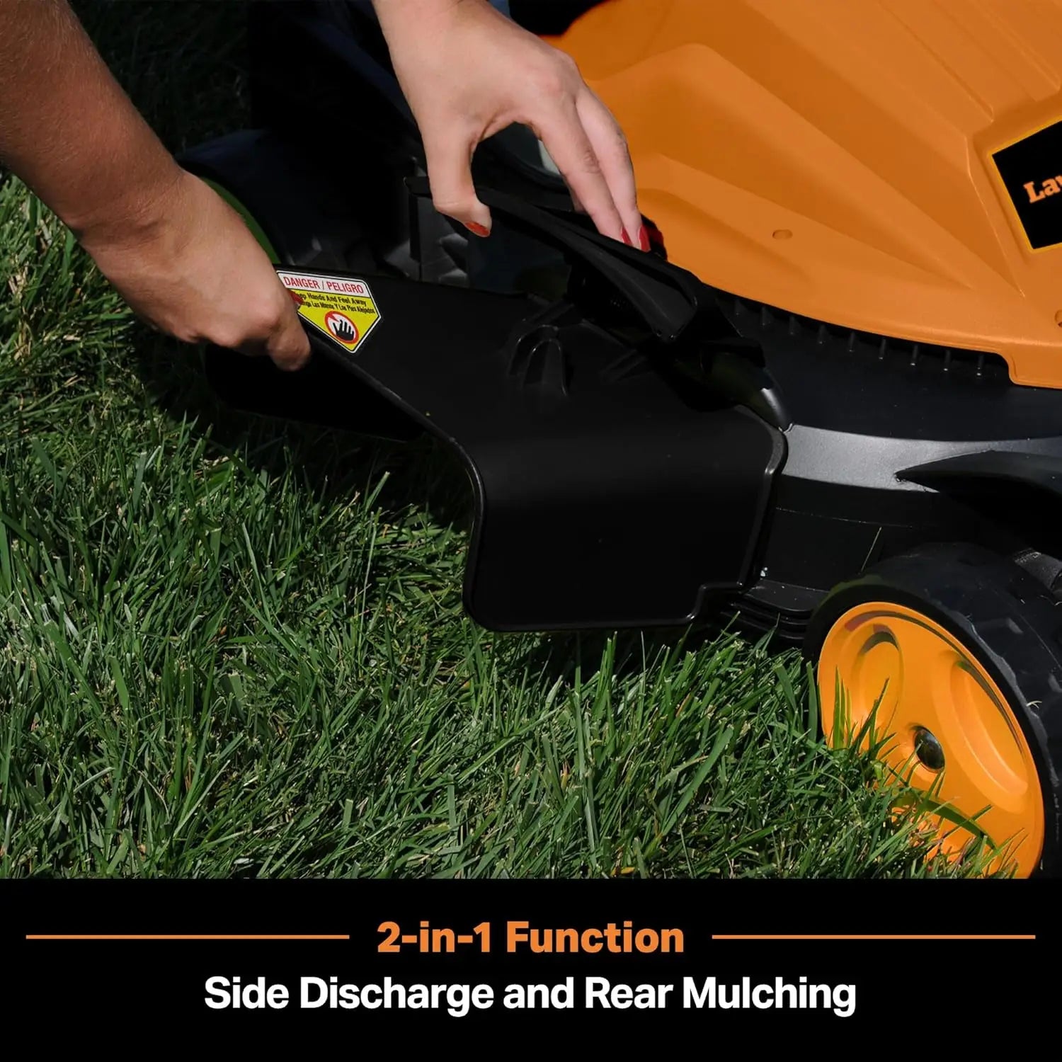 ME1218X Electric Lawn Mower 12AMP 19-Inch - Ohberri