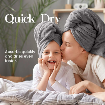 6-Piece Towel Set 600 GSM 100% Cotton Ultra Absorbent Soft Bath Towels Essential Bathroom Shower Pool Quick Dry Washcloths Hand - Ohberri