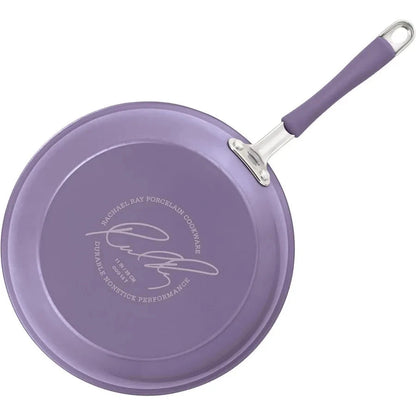 Nonstick Cookware Pots and Pans Set 12 Piece Lavender Purple Ohberri