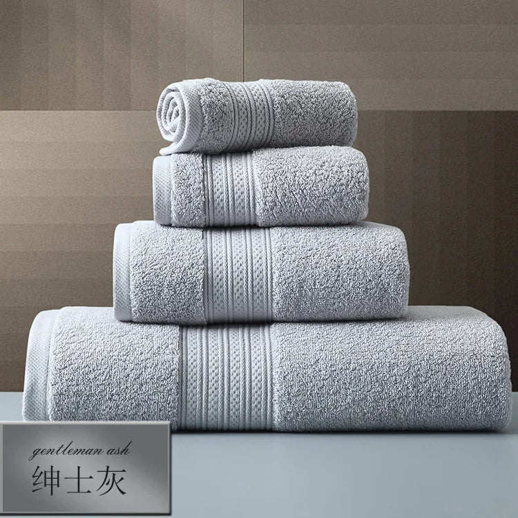 T416A Custom made hotel 1 piece dusty pink white grey light green thick quick dry Cotton Terry hand towel bath Towel Face Towel - Ohberri