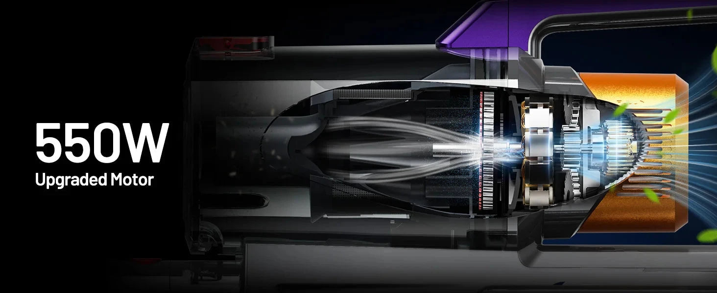 Cordless Vacuum Cleaner, 60Mins Ohberri