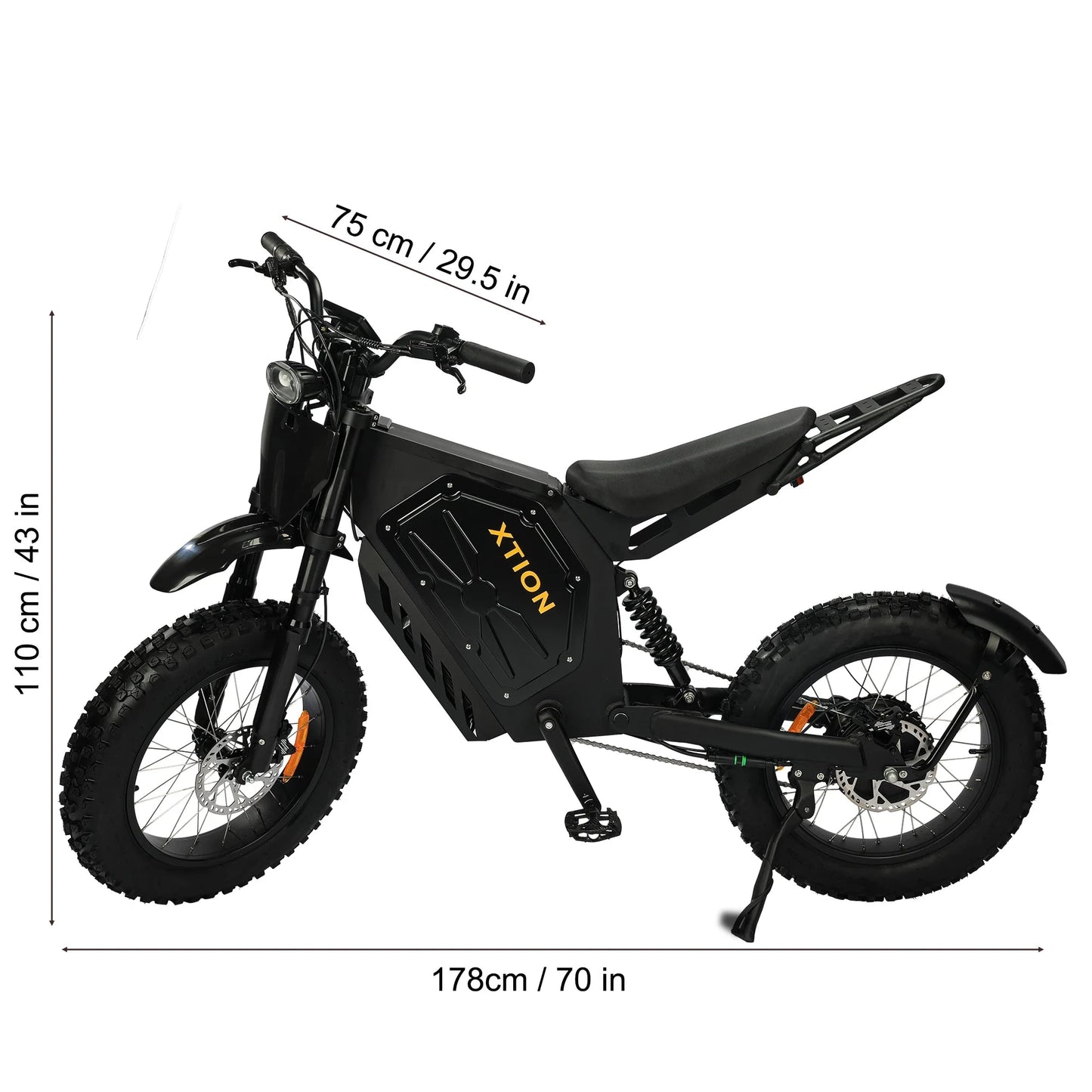 Electric Mountain Bike for Adults, 3000W E-bike , 45 MPH & 60 Miles Range Ohberri