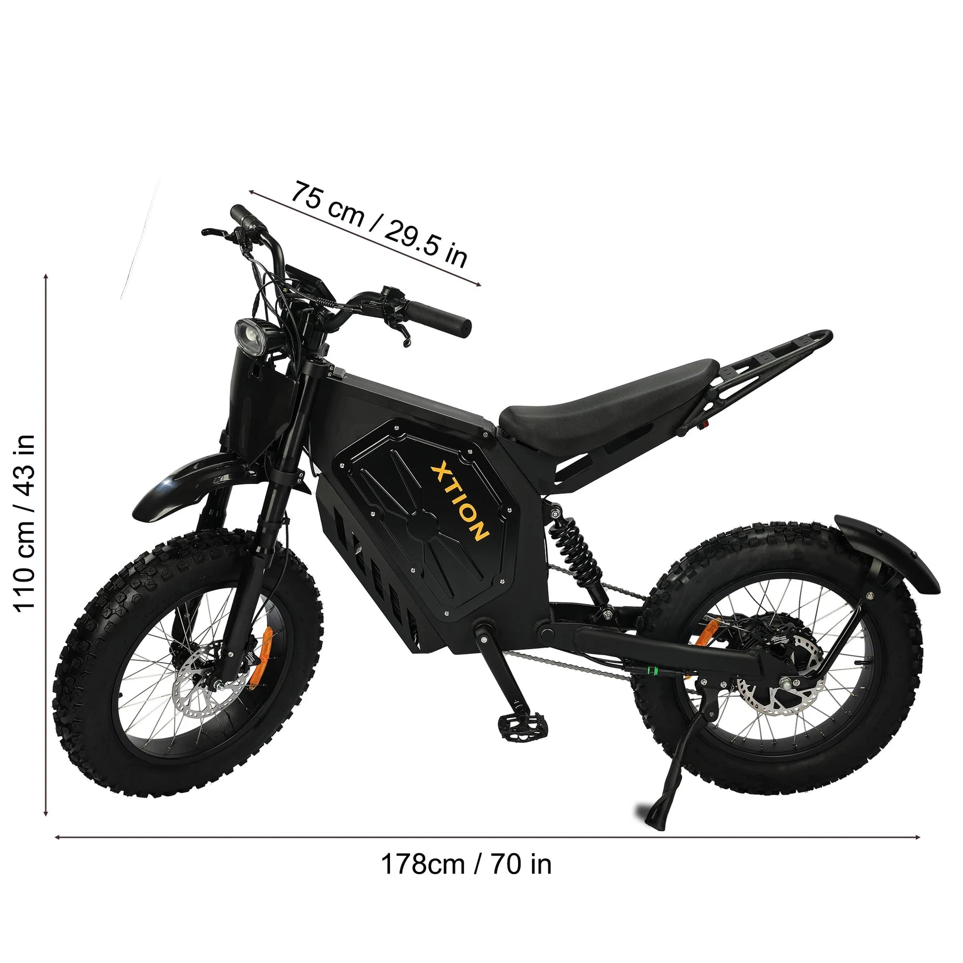 Electric Mountain Bike for Adults, 3000W E-bike , 45 MPH & 60 Miles Range Ohberri
