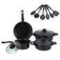 13-Piece Luxury Non-Stick Cookware Set Ohberri
