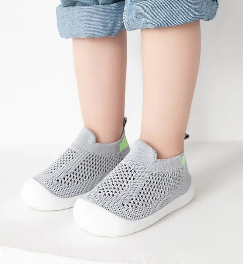 Breathable Knitted Kid Casual Shoes Ohberri
