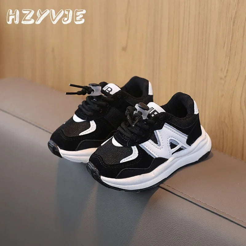 Boys and Girls Fashion Casual Sneakers Kid's Trend Chic Running Shoes Basketball Shoes Children Flat Baby Toddler Outdoor Shoes Ohberri