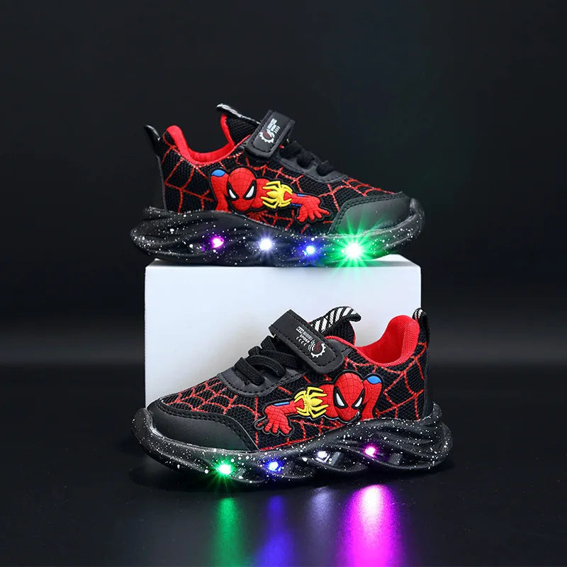 LED Casual Sneakers - Spiderman Ohberri