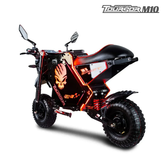M10 Electric Bicycle 5000W*2 Dual Motor 72V50AH Electric Bike Ohberri
