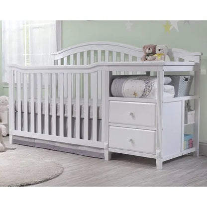 Baby Crib Wood | Wooden Crib | Nursery Furniture - TinyDreams Ohberri