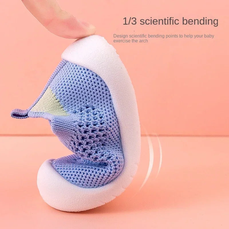 Breathable Knitted Kid Casual Shoes Ohberri