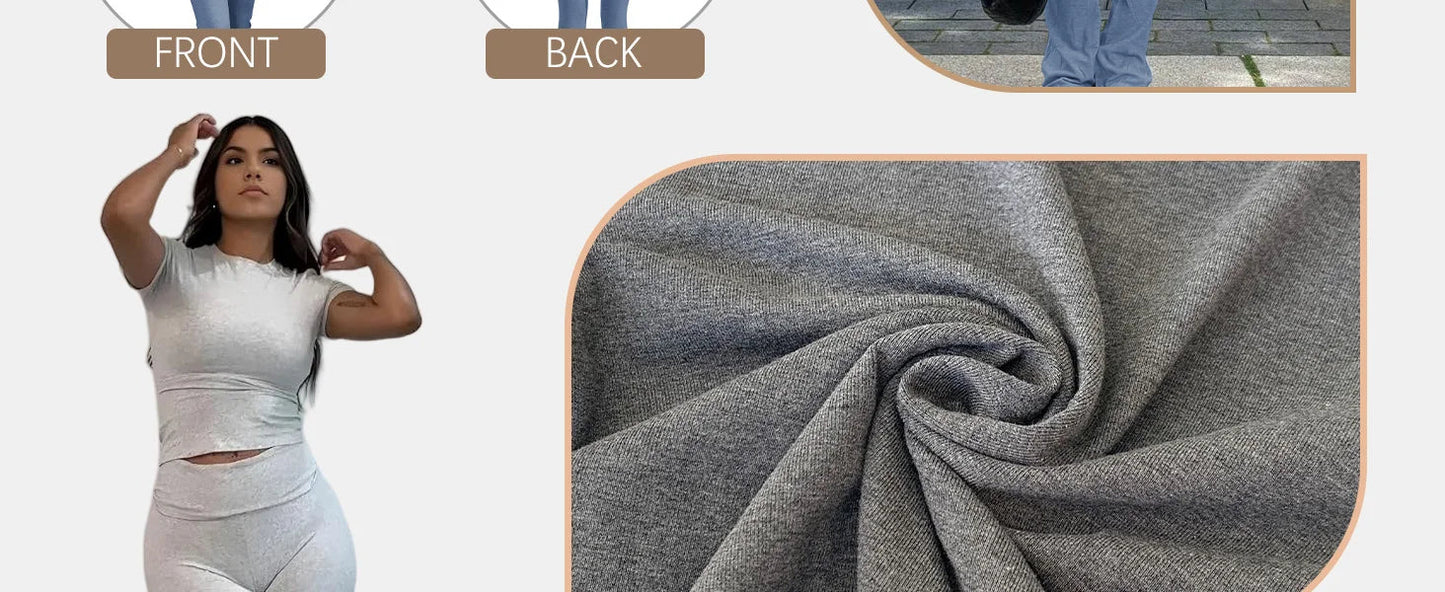 Women's two-piece sports leisure yoga set Ohberri