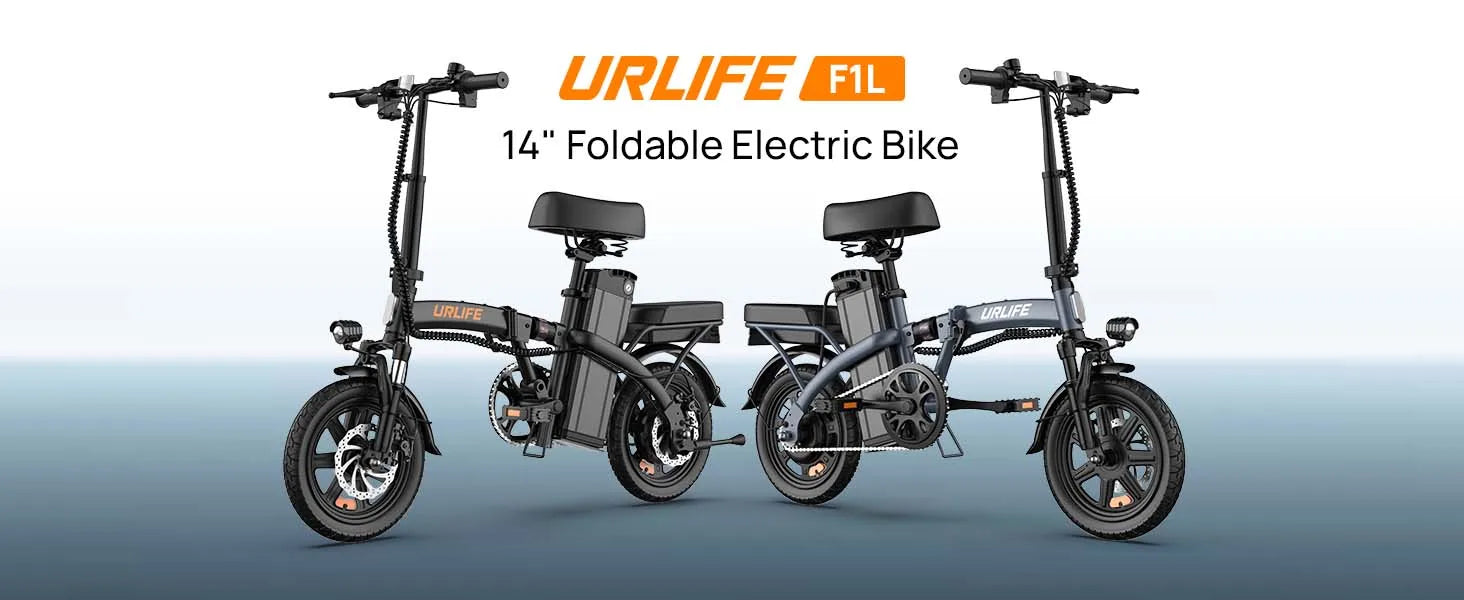 14" Foldable Electric bicycle Peak 500W Motor with 48V 7.5Ah 40 Miles Range 3 Hours Charge Time - Ohberri