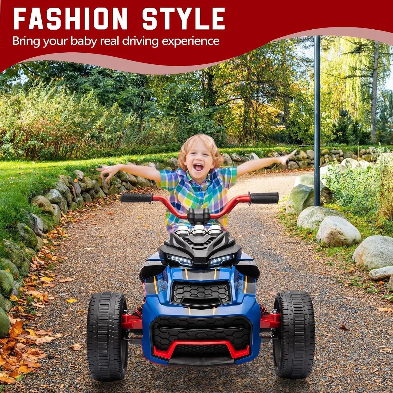 Kids Electric Ride on Car Remote Control 7MPH Ohberri