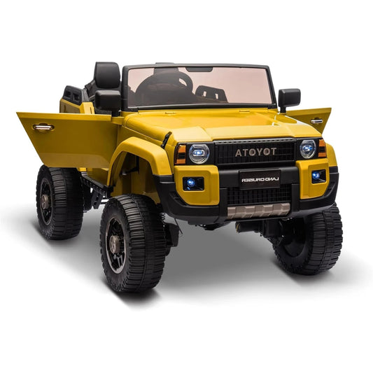 Kids Electric Ride On Car 24V 2-Seater Ride-On Truck with Remote Control Ohberri