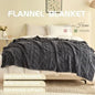 Plush 1pc Luxurious Fleece Blanket Ohberri