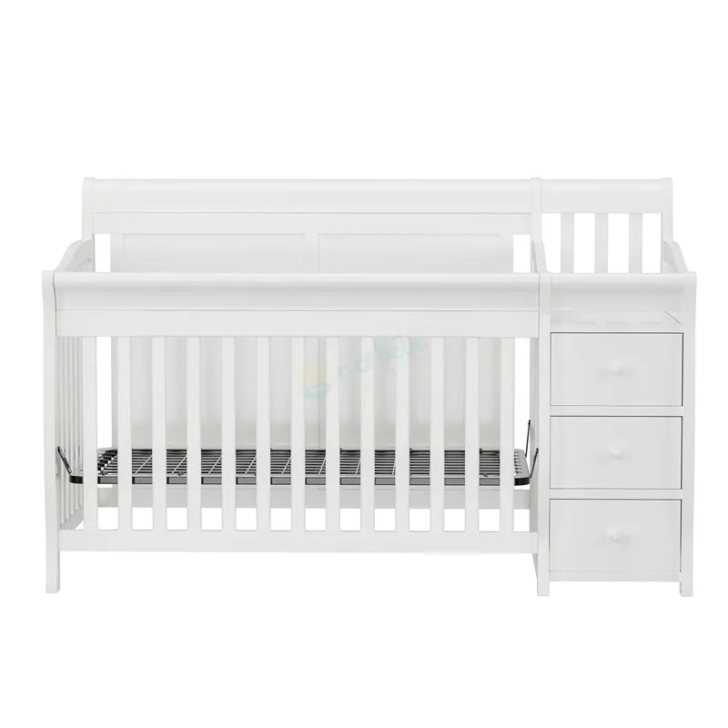 High-Quality Height Adjustable Baby Crib Bed - Ohberri