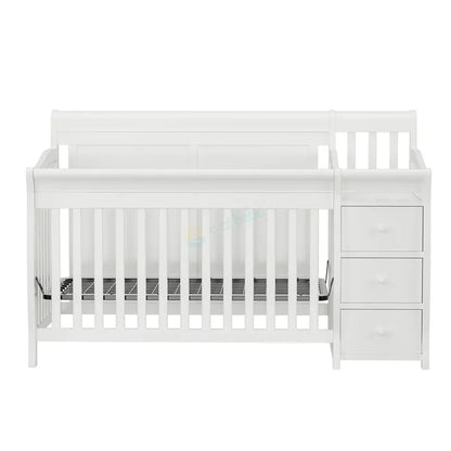 High-Quality Height Adjustable Baby Crib Bed - Ohberri