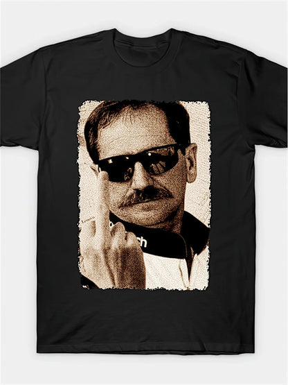 Men's Vintage Dale Earnhardt "The Intimidator" Graphic T-Shirt Ohberri