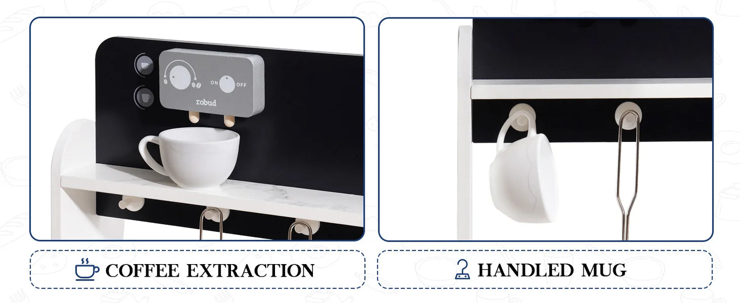 Play Kitchen Wooden with Marble-Style - Ohberri