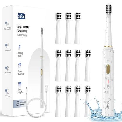 Sonic Rechargeable Ultra Whitening Electric Toothbrush Ohberri