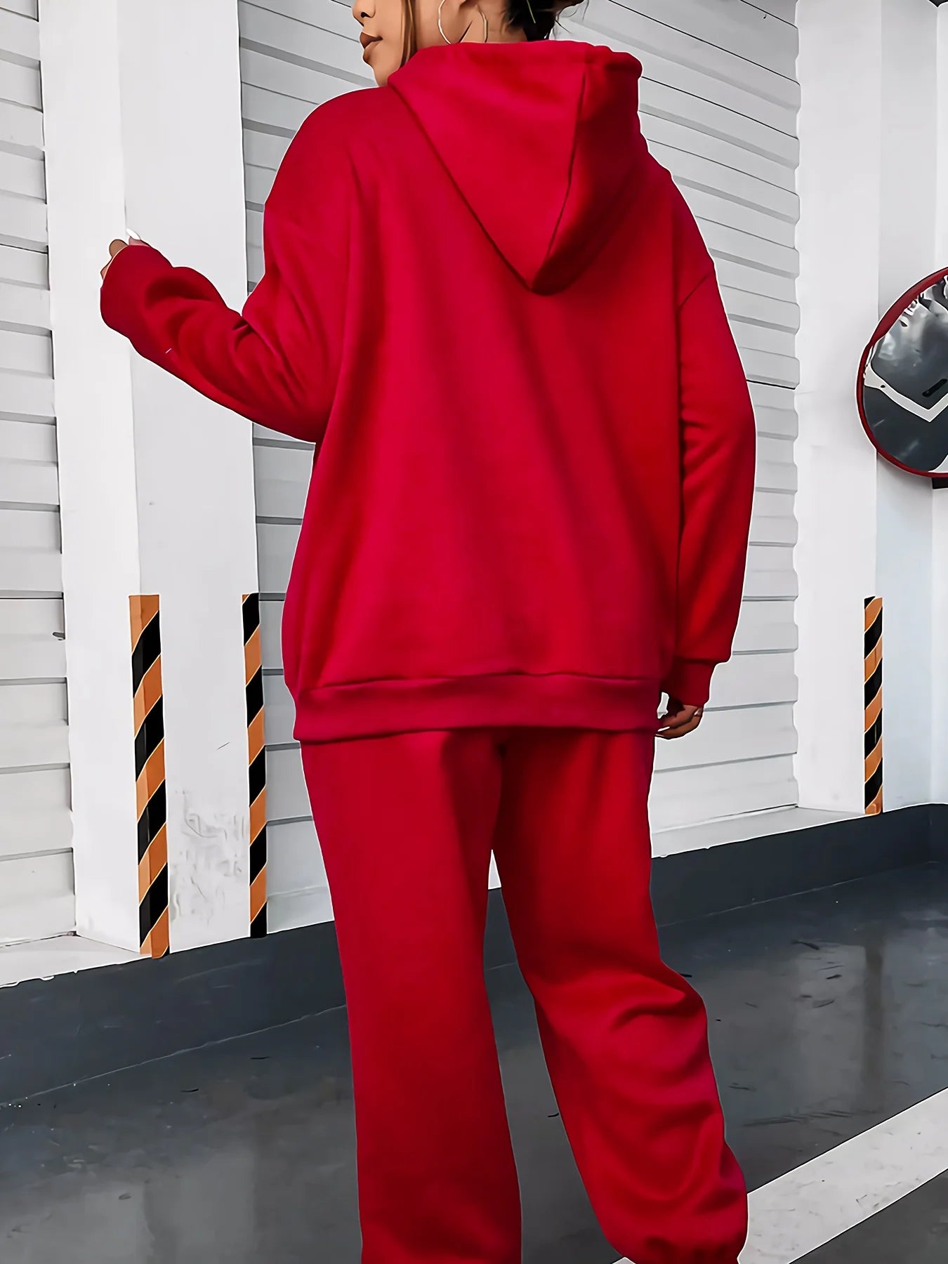 Women's autumn and winter hoodie+sweatpants set Ohberri