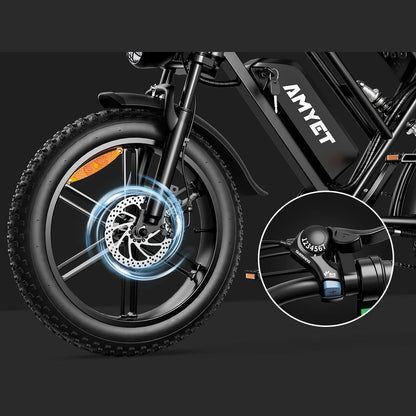 Electric Bike 1000W Motor 48V 20AH 20“ Tire - Ohberri