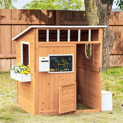 Wooden Playhouse for Kids Ohberri